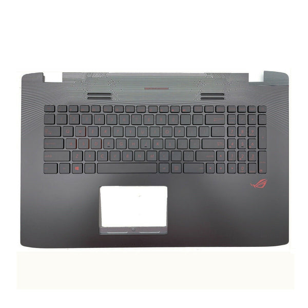 ASUS 13NB0941AP0301 Palmrest Keyboard US Backlit GL752VL GL752VM GL752VW 13N0-S6A0901 90NB0A41-R31US1 0KNB0-662GUS00
