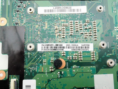 ASUS 60NB0AF0-MB1000 Motherboard i7 F555U F555UA X555U X555UA X555UJ 69N05PM12A02 14455615MB0069