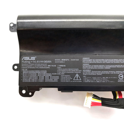 ASUS Battery - ROG G752VS G752VY GFX72 GFX72J GFX72V GFX72VY A42N1520