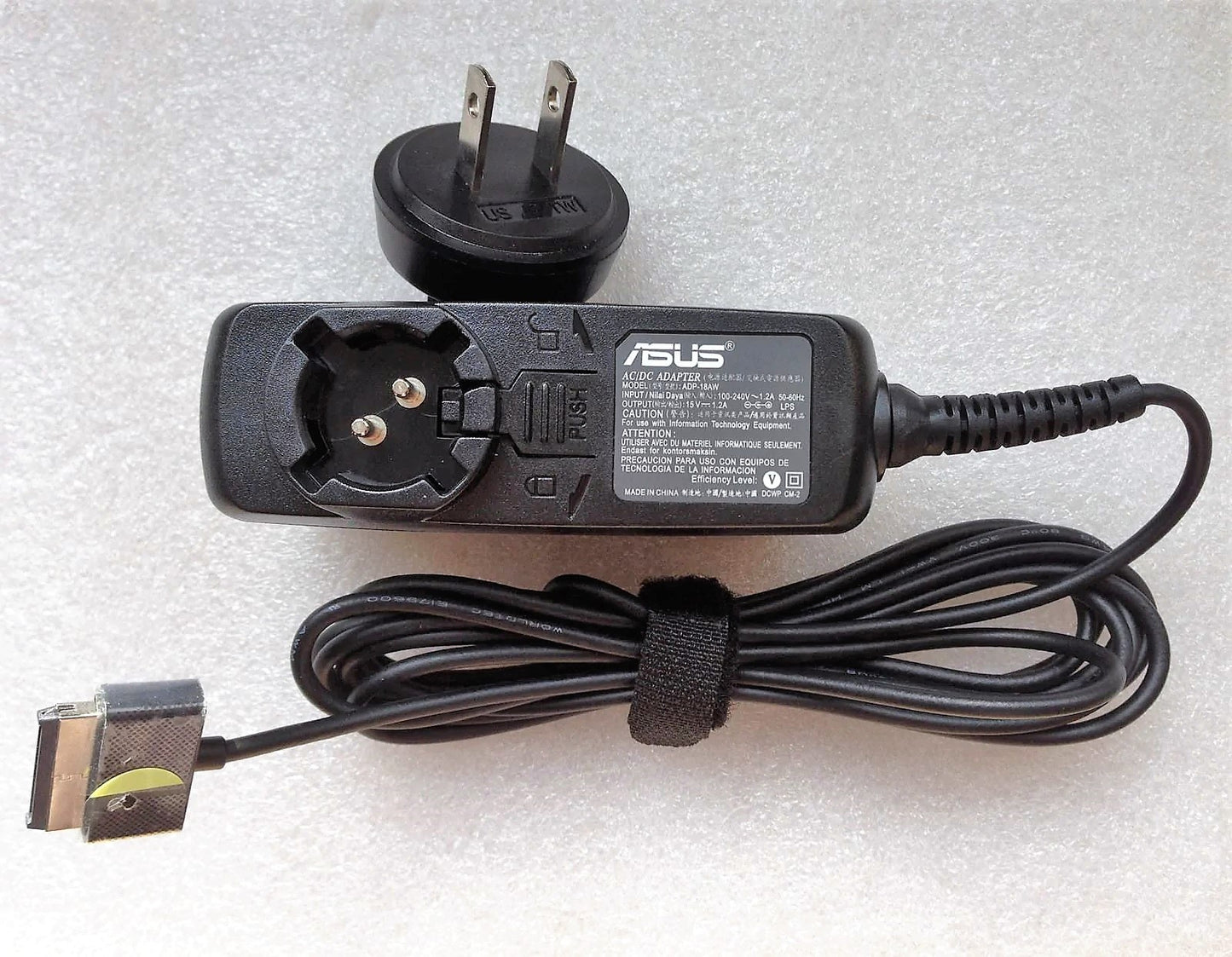 ASUS ADP-18BW New AC Adapter TF300T TF300TG ME400C TF600T TF810C ADP-18AW 04G26E000102