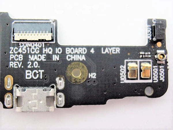 ASUS Micro USB Power Connector Charging Port Dock Jack IO Board Flex Cable ZenFone C ZC451CG E241819 EP52931 EFGT613