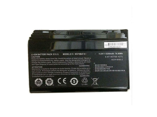Clevo W370BAT-8 New Genuine Battery NP6350 NP6370 NP7352 NP7358 NP7370 W370BAT-3