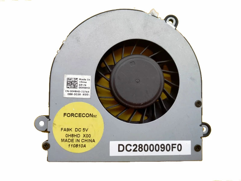 Dell Laptop CPU Cooling Fan for Alienware M14x R1 M14xR1 AWM14XR1 ALWM14XR1 DC280009OF0 DFS531205HC0T F9S8 0H8HD 00H8HD New