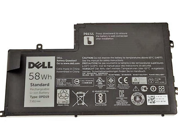 Dell 0PD19 Battery Pack Inspiron 15 5547 5548 5557 Latitude 3450 3550 2GXTM 58DP4 DFVYN R77WV