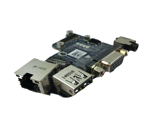 Dell 4J7P5 Audio Jack USB Port VGA RJ45 ENET Board Latitude E6430 LS-7782P 04J7P5