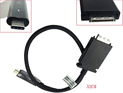 Dell 5T73G New Dock USB-C Cable Thunderbolt TB15 TB16 K16A K17A 05T73G 3V37X 03V37X