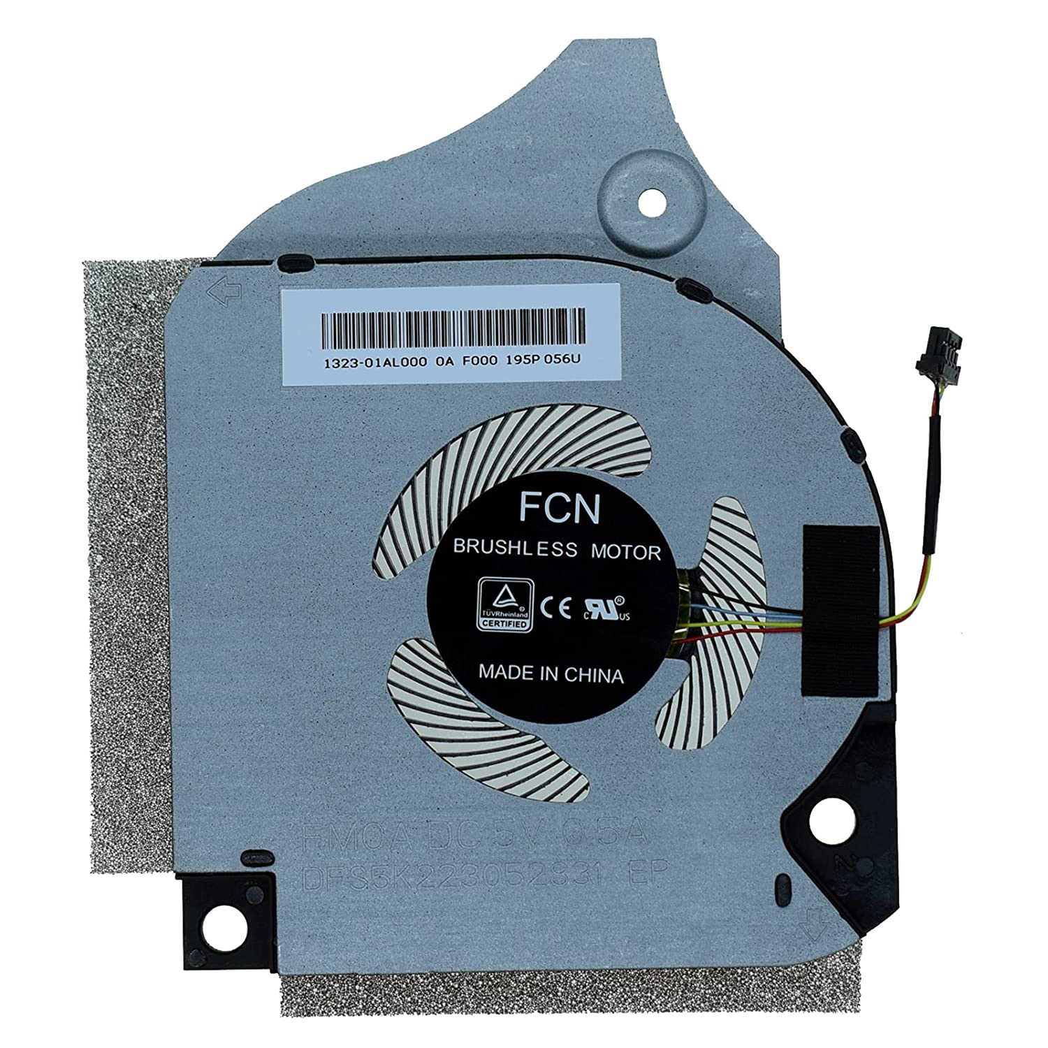 New Laptop CPU Cooling Fan for Dell Inspiron for G5 15 5590 G7 15 7590 17 7790 Gaming P82F 1323-01AL000 063NYM 63NYM DFS5K223052831 FM0A DC5V (Not 12V) Inspiron G5-5590 G7-7590 G7-7790