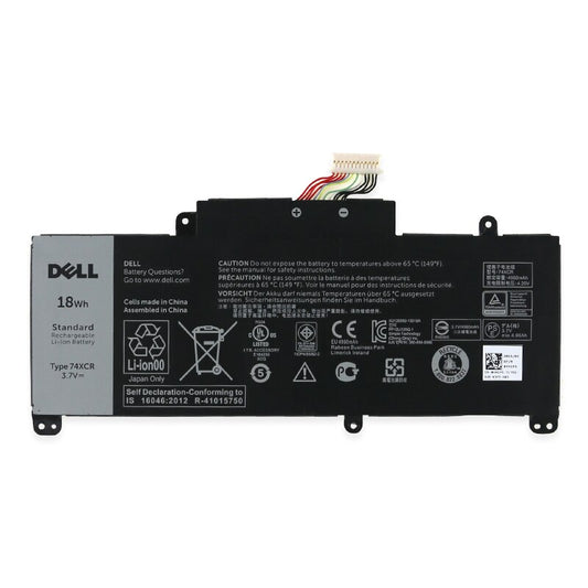 Dell 74XCR New Genuine Battery Pack 18Wh Venue 8 Pro 5830 T01D Tablet VXGP6 X1M2Y 074XCR 0VXGP6