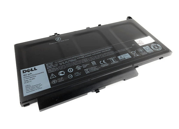 Dell 7CJRC New Genuine Battery Pack 3C 42Wh Latitude 12 E7270 E7470 21X15 KNM09 PDNM2 V6VMN 07CJRC