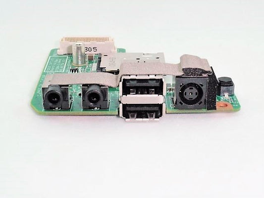 Dell New DC In Power Jack Port Connector USB Audio Card Reader Daughter PCB Board Latitude E5400 0C959C 554X70202001G0 48.4X704.011 C959C