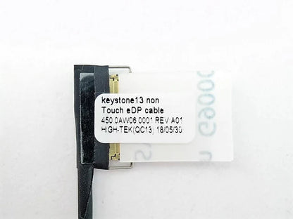 Dell New LCD LED Display Video eDP Cable Non-Touch Screen 450.0AW06.0001 0F5HHH Latitude 13 3380 Chromebook 13 3180 F5HHH