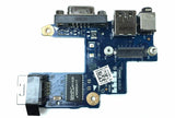 Dell G1WYK ENET USB Port Audio Jack VGA Connector Board Latitude E5440 LS-9832P 0G1WYK
