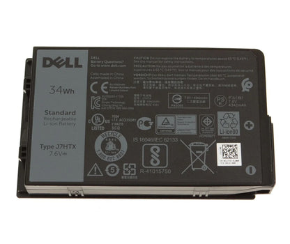 Dell J7HTX Genuine Battery Latitude 7202 7212 Rugged Extreme Tablet 2JT7D 7XNTR FH8RW 0J7HTX