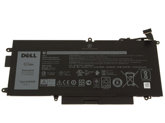 Dell K5XWW Genuine Battery Latitude 12 7389 7390 2-in-1 3189 7280 7389 6CYH6 71TG4 725KY CFX97 N18GG