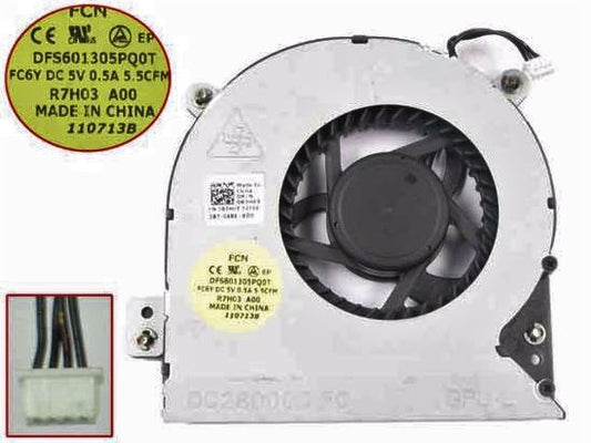Dell R7H03 New GPU Graphics Cooling Fan Alienware 18 R1 18R1 0R7H03 DC28000D1F0 DFS601305PQ0T-FC6Y