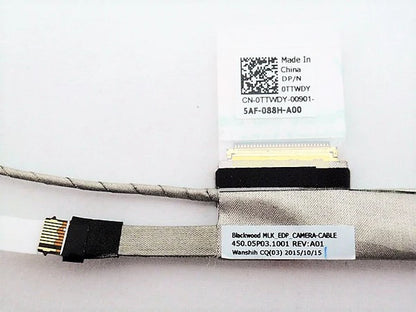 Dell New LCD LED Display Video eDP Cable Touch Screen 450.05P03.0001 450.05P08.0001 Inspiron 15 7568 0TTWDY TTWDY