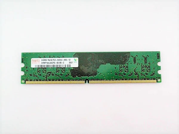 Dell WG435 Ram Memory 512MB Dimm PC2-6400U 1Rx16 HYMP164U64CP6-S6