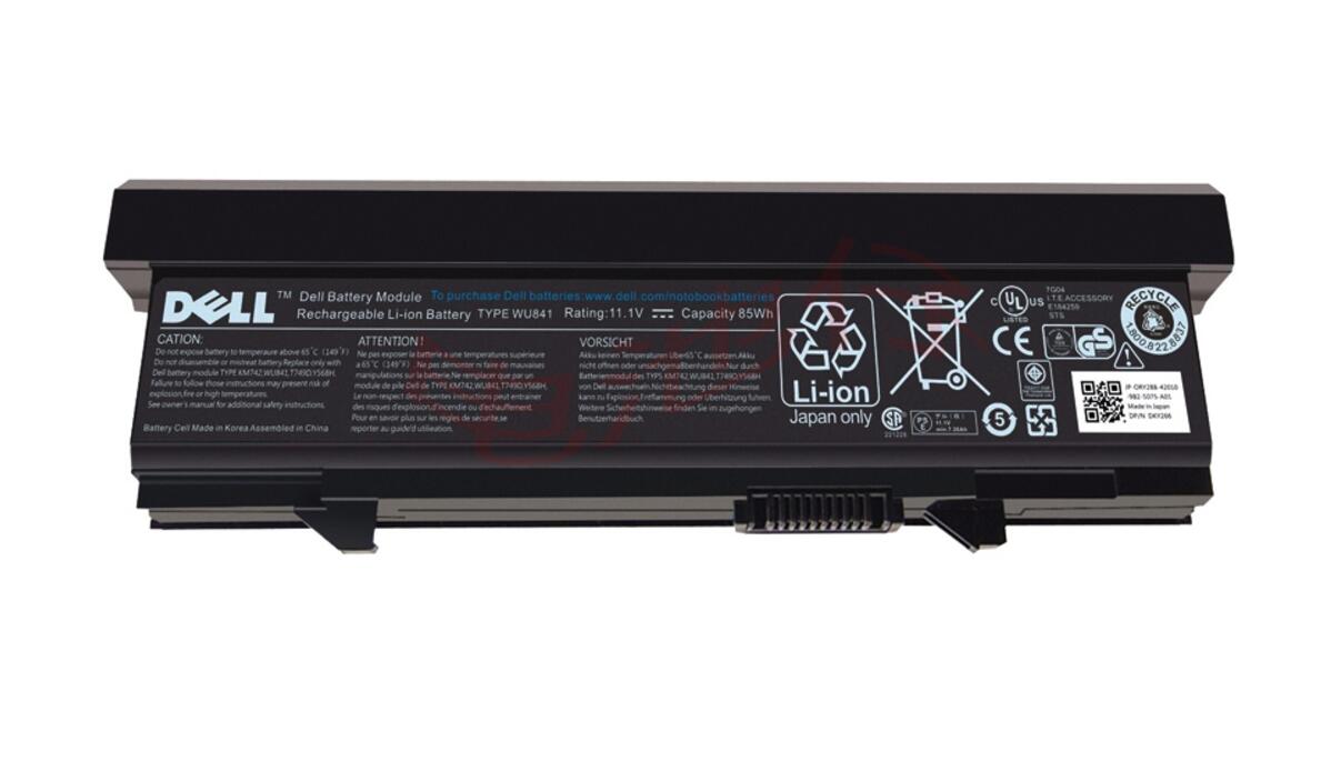 Dell WU841 Genuine Battery 9C Latitude E5400 E5410 E5500 E5510 E5550 KM668 KM760 KM970 MT322 RM649