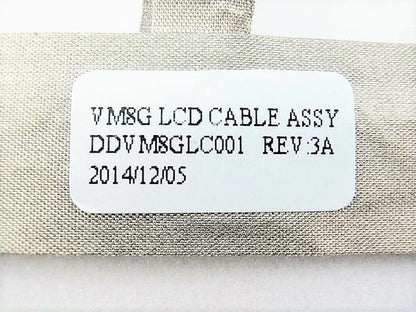 Dell New LCD Display Video Screen Cable Vostro 1014 1018 1088 0X3J2H DDVM8GLC000 DDVM8GLC001 X3J2H