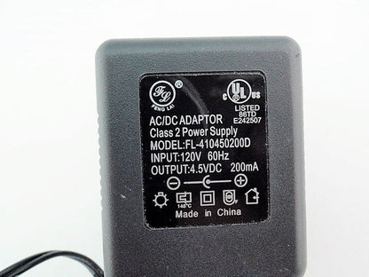 Generic FL-410450200D Used AC DC Adapter 120V 60Hz