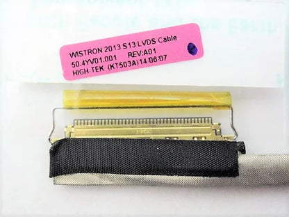 HP New LCD LED LVDS Display Panel Video Screen Cable S13 ProBook 430 G1 430G1 727757-001 50.4YV01.001