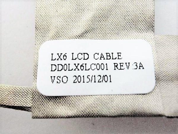 HP New LCD Display Video Screen Cable Pavilion DV6-3000 DV6T-3000 DV6Z-3000 DD0LX6LC001 7ALX6LCTP10 603657-001