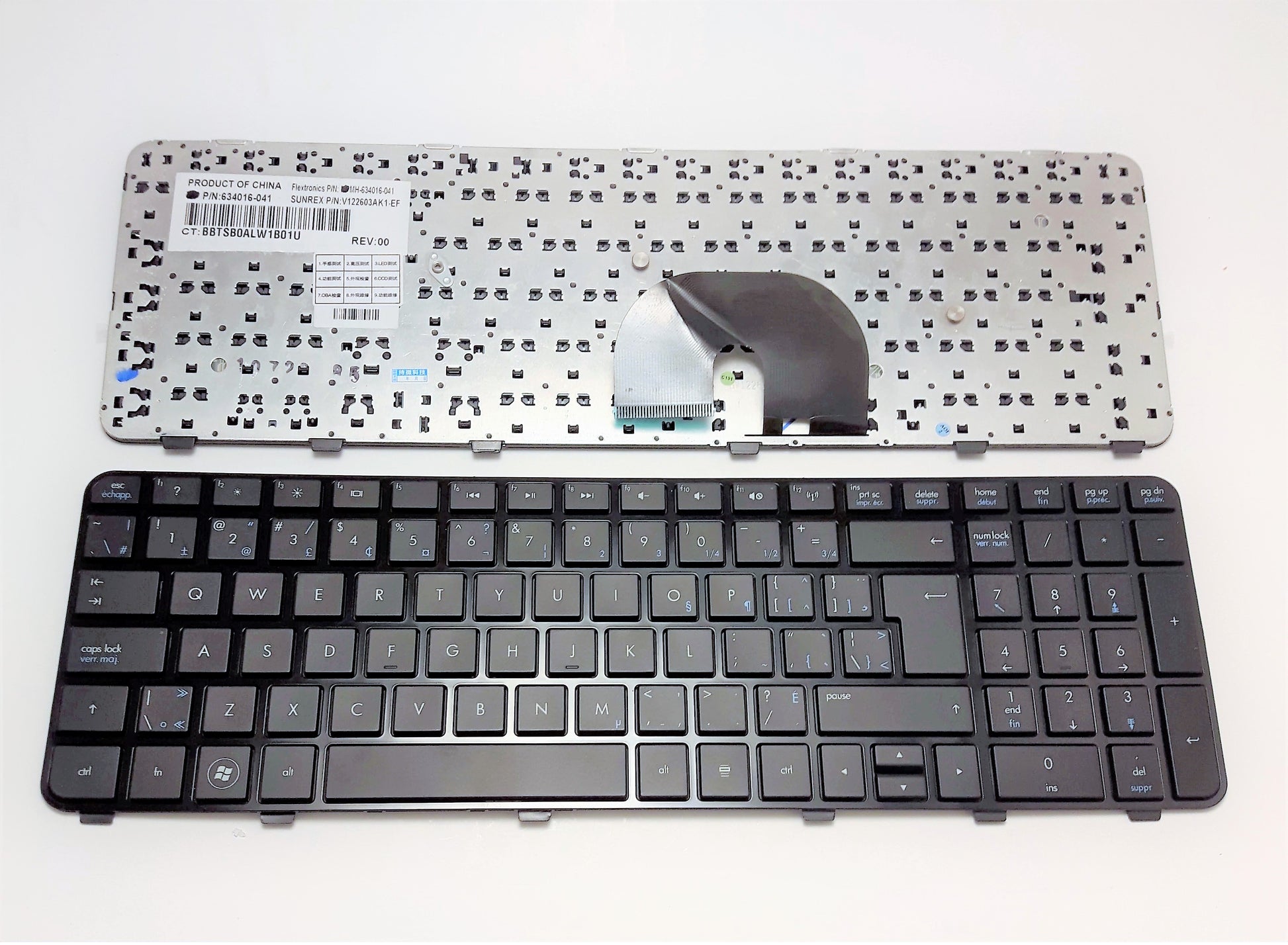 HP 640436-121 New Keyboard Canadian Pavilion DV6-6000 DV6-6100 634139-121 640436-121 V122603AK1-EF