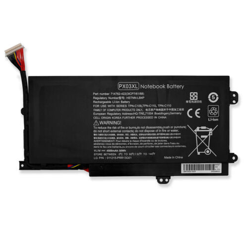 HP 715050-001 Genuine Battery Pack PX03XL ENVY 14-K TouchSmart M6-K 714762-1C1 714762-2C1