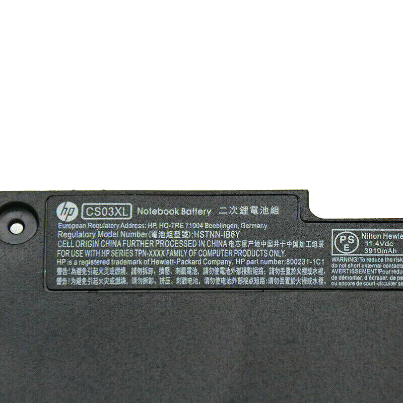 HP 800513-001 Battery 755 840 850 G3 755 840 850 G4 ZBook 15u G3 G4 800231-1C1 800231-141 800231-271