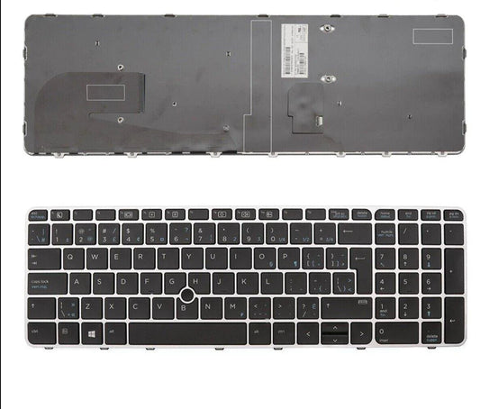 HP 836623-DB1 New CA Keyboard EliteBook 755 850 G3 G4 Zbook 15u G3 G4 851127-DB1