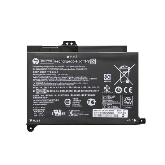 HP BP02XL New Genuine Battery Pavilion 15-AU 15-AW 15-AY BP02041XL 849569-421 849569-541 849909-850