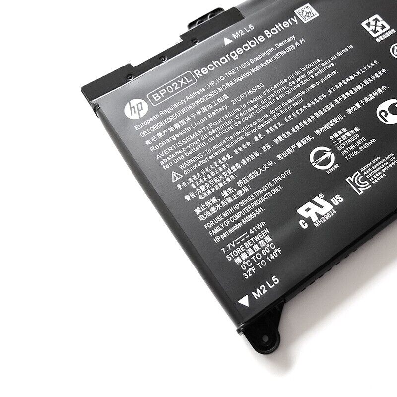 HP BP02XL New Genuine Battery Pavilion 15-AU 15-AW 15-AY BP02041XL 849569-421 849569-541 849909-850