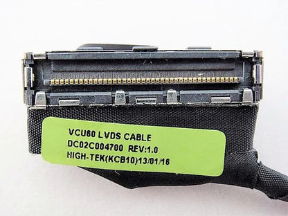 HP New LCD LED LVDS Display Video Screen Cable L80-12 VCU60 Envy 4 4-1000 UltraBook 4T 4T-1200 DC02C004700