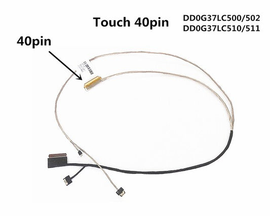 HP DD0G37LC500 LCD Display Video Cable TS Omen II 17-W Pavilion 17-AB DD0G37LC502 DD0G37LC510 DD0G37LC511