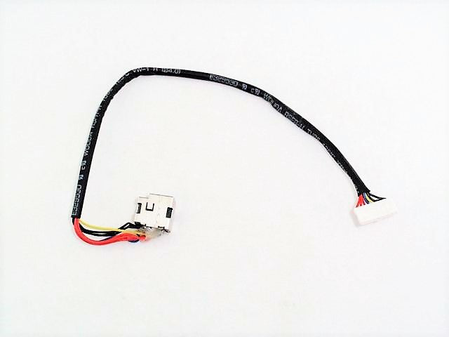 HP New DC In Power Jack Charging Port Connector Socket Cable Harness 8-Wire Pavilion HDX16 HDX X16 Series HDX-X16 496486-001