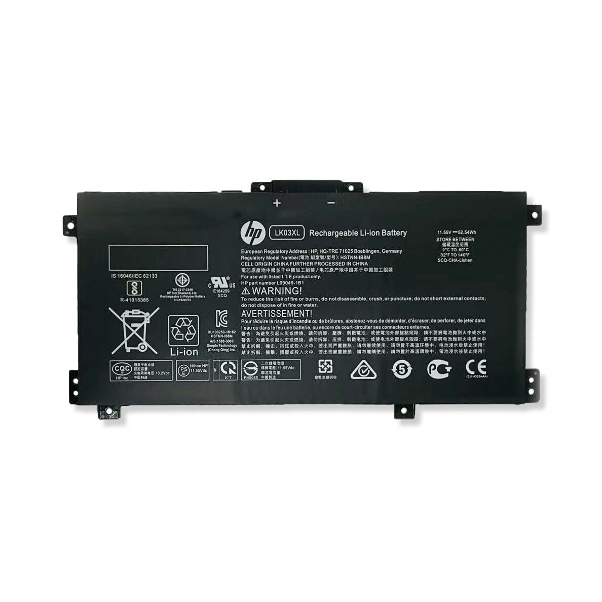 HP LK03XL New Battery 15M-BQ 15M-CP 15Z-CP 17-AE 17-BW 17-CE 17T-CE 916368-421 916368-541 916814-855 L08855-856