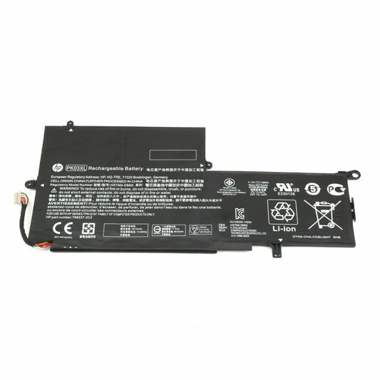 HP PK03XL Battery Pack Spectre 13 Pro X360 Convertible G1 G2 13-4000 PX03056XL 788237-2C1 788237-2C2