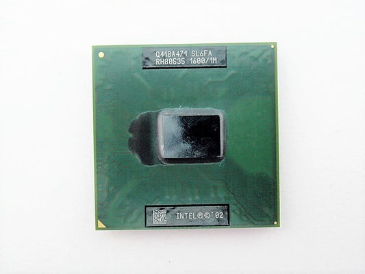 Intel SL6FA Processor CPU P-M 1.6Ghz 1MB 400M S478 RH80535G00251M