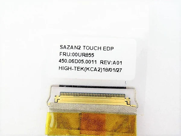 Lenovo New LCD LED Display Video eDP Cable Touch Screen TS SAZAN2 ThinkPad P50s T560 450.06D05.0011 00UR855