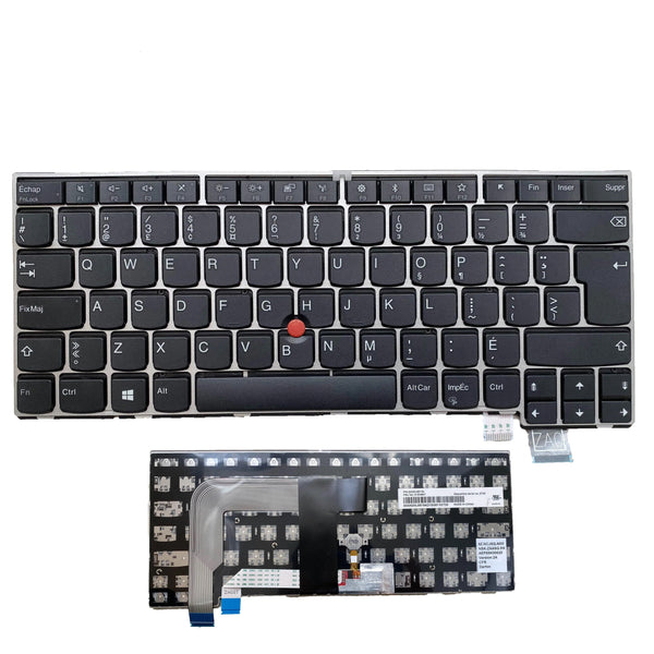 Lenovo 01AV042 Keyboard CA No Backlit ThinkPad T460 T460S T460P T470P T470S SN20K44154