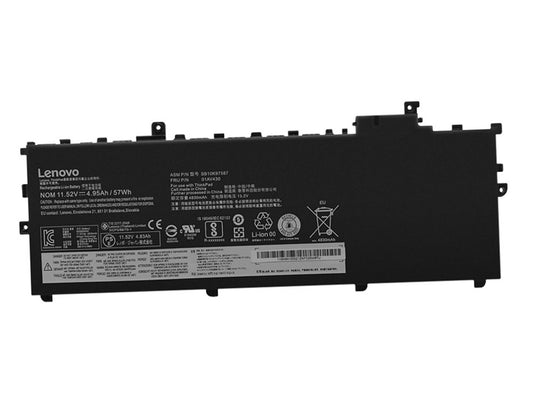 Lenovo 01AV430 New Battery ThinkPad Carbon X1 Gen 5 2017 Gen 6 2018 01AV429 01AV431 01AV494