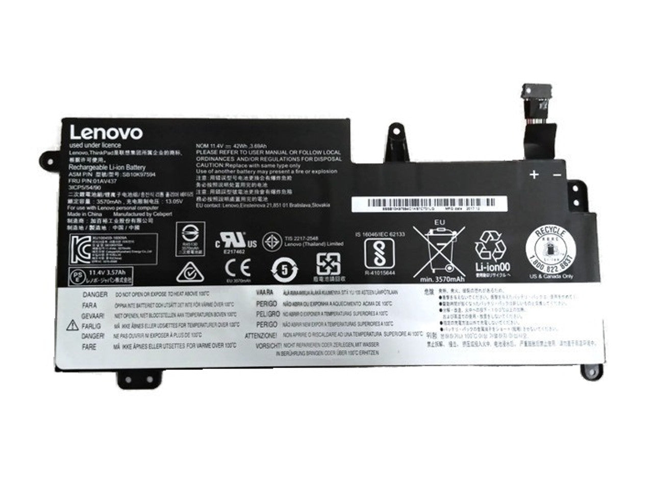 Lenovo 01AV437 Genuine Battery Pack ThinkPad S2 13 Chromebook 13.3 01AV400 01AV401 01AV402 01AV436