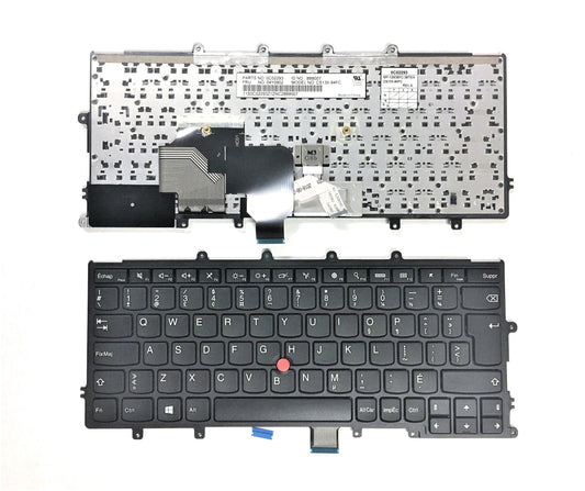 Lenovo 04Y0902 Keyboard FR Canadian ThinkPad X240 X240s X250 X260 X270 0C02293