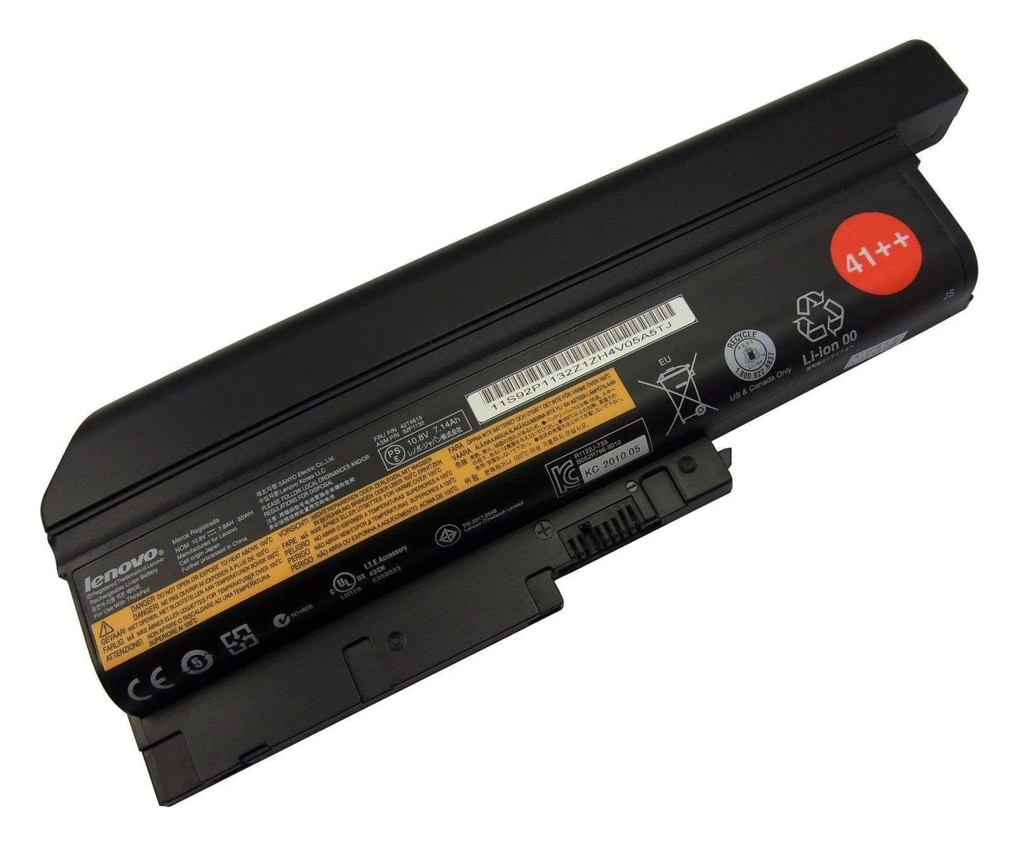 Lenovo 40Y6797 Battery Pack ThinkPad T500 W500 SL300 SL400 SL500 W500 42T4619 42T4620 42T4621 42T4622