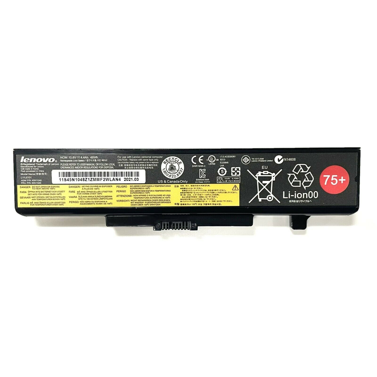 Lenovo 45N1048 Battery V480S V480U V580 V580C Z380 Z480 Z485 Z580 Z585 45N1042 45N1043 45N1049