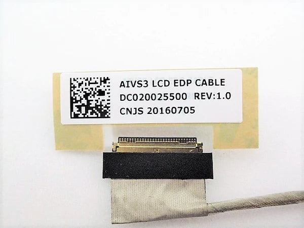 Lenovo LCD LED EDP Display Video Screen Cable 2D AIVS3 IdeaPad 500S 500S-13ISK U31-70 DC020025500 5C10J30955