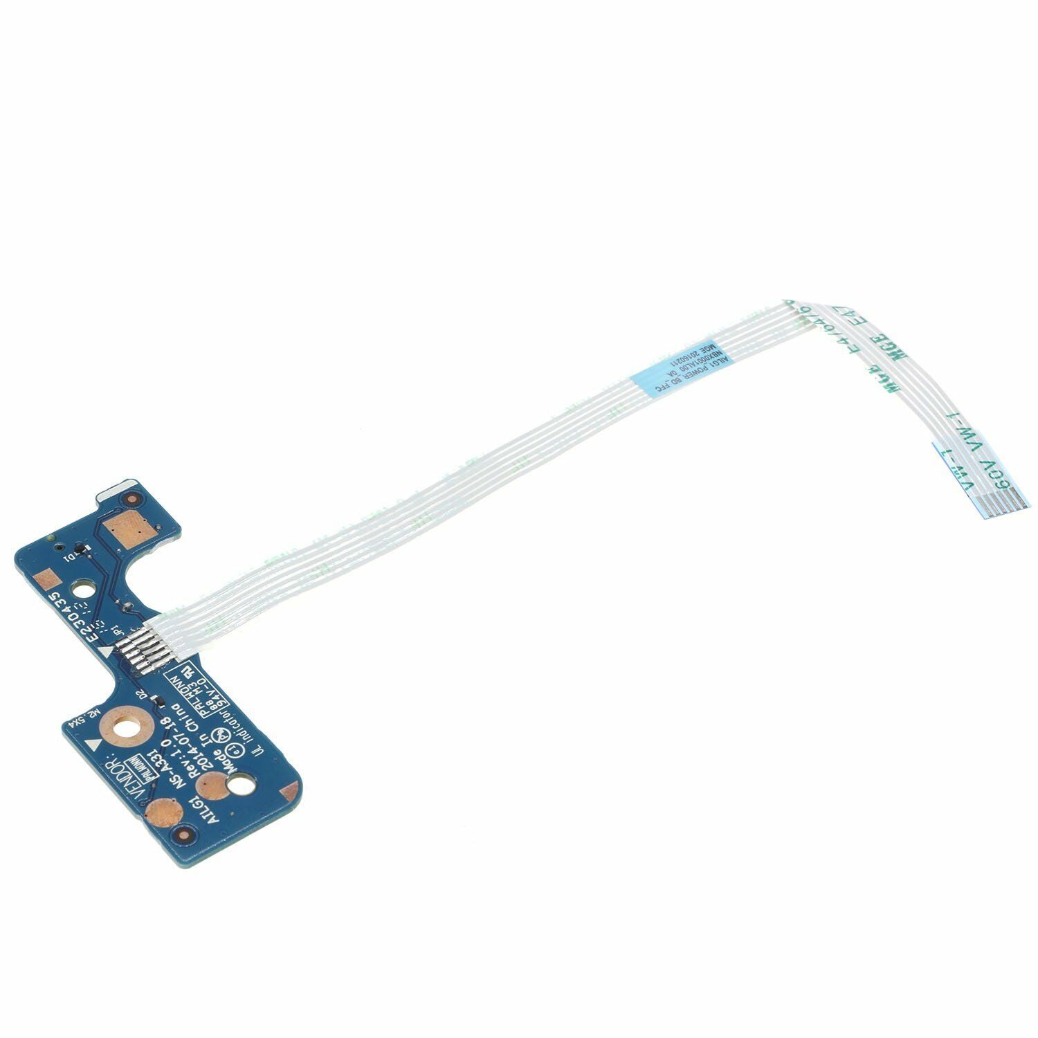 Lenovo 5C50G89508 Power Button Board G70 G70-50 G70-70 G70-80 Z70-80 NS-A331