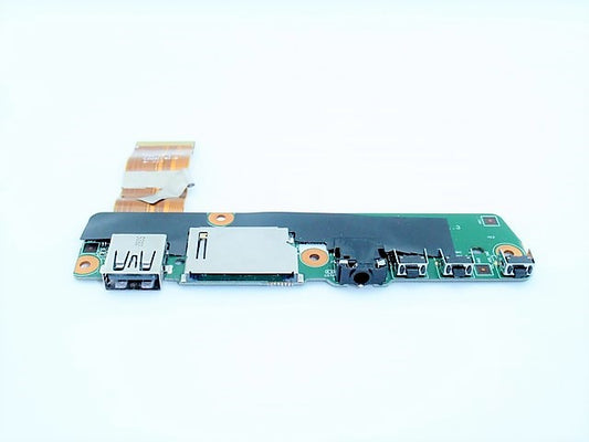 Lenovo Used USB Port Card Reader Audio Jack Button Board with Cable Flex 3-1130 80LY 3005-01681 F12-151021-T-01 5C50K