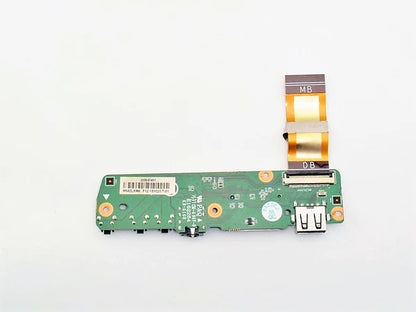 Lenovo Used USB Port Card Reader Audio Jack Button Board with Cable Flex 3-1130 80LY 3005-01681 F12-151021-T-01 5C50K