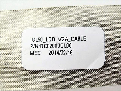 Lenovo LCD Video Screen Cable for IdeaPad Y500 - DC02000CL00 New